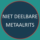 Niet Deelbare Metaalritsen