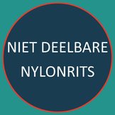 Niet Deelbare Nylonrits