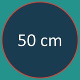 Deelbare Blokrits - 50cm