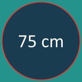 Deelbare Blokrits - 75cm