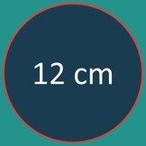 Niet Deelbare Metaalrits - 12cm