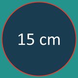 Niet Deelbare Metaalrits - 15cm