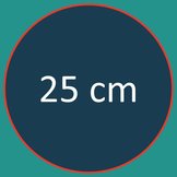 Niet Deelbare Nylonrits - 25cm