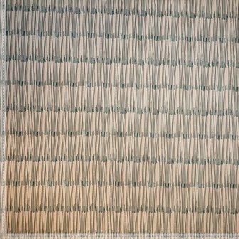 Jacquard Jersey - Tribal Lines - Groen