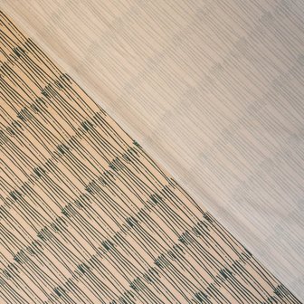 Jacquard Jersey - Tribal Lines - Groen