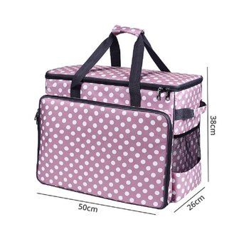 BabySnap Naaimachine Trolley Roze Dots