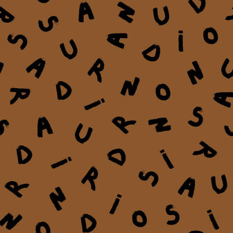 Sweat - Letters - Hazelnoot