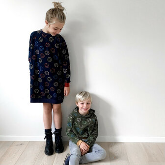 Sweat - Smiley - Navy