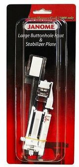 Janome 9mm - Automatische Knoopsgatvoet Extra Groot