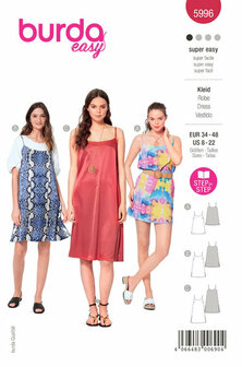 Burda Patroon 5996 - Jurk