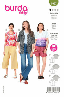 Burda Patroon 5997 - Bloes
