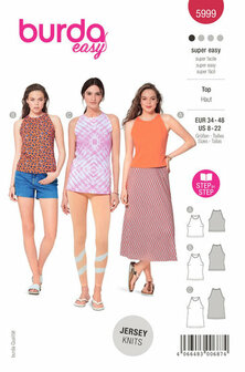 Burda Patroon 5999 - Topje