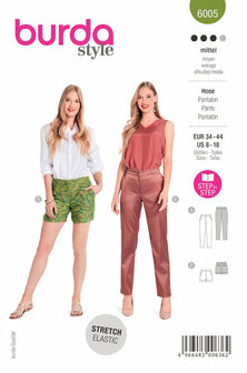 Burda Patroon 6005 - Broek