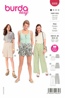 Burda Patroon 6008 - Broek