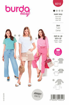 Burda Patroon 6010 - T-shirt