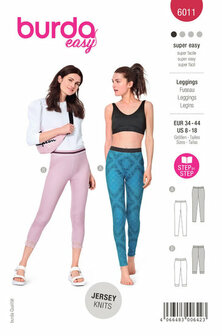 Burda Patroon 6011 - Leggings