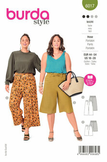 Burda Patroon 6017 - Broek