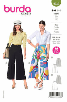 Burda Patroon 6032 - Broek