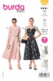 Burda Patroon 6042 - Jurk