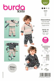 Burda Patroon 9257 - T-shirt en Broek