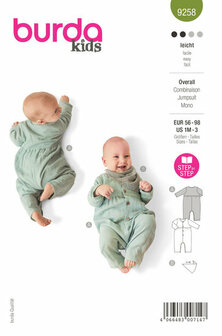 Burda Patroon 9258 - Jumpsuit