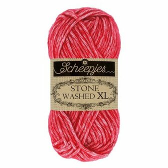 Scheepjes Stone Washed XL 847 - Red Jasper
