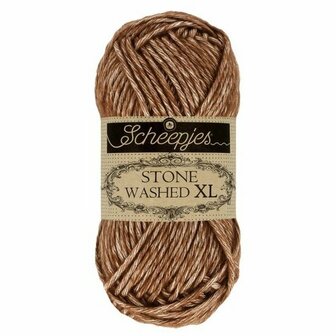 Scheepjes Stone Washed XL 862 - Brown Agate