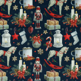 Canvas - Xmas - Navy
