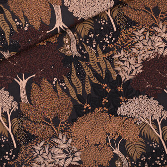 Viscose - Parkside - Zoethoutgrijs