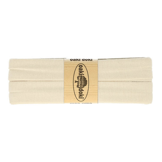 Oaki Doki Tricot de luxe jersey biaisband 20mm - 3m - 053