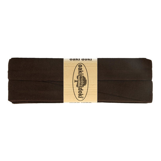 Oaki Doki Tricot de luxe jersey biaisband 20mm - 3m - 501