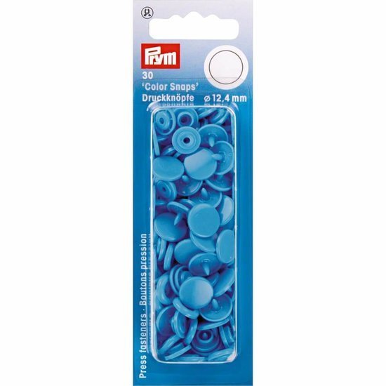 Prym Drukknoop Colorsnaps 12,4 mm Staalblauw
