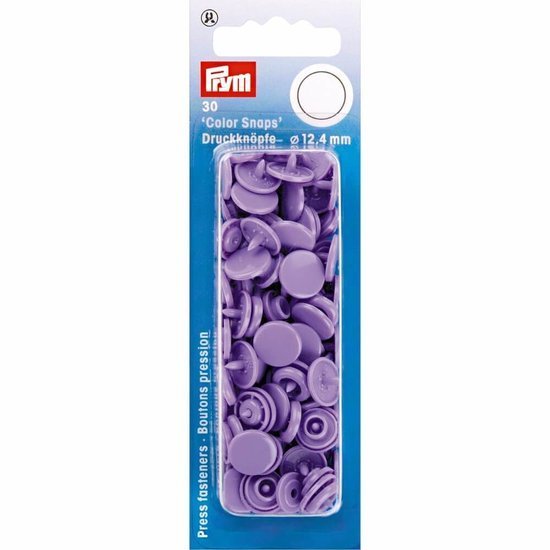 Prym Drukknoop Colorsnaps 12,4 mm Lavendel