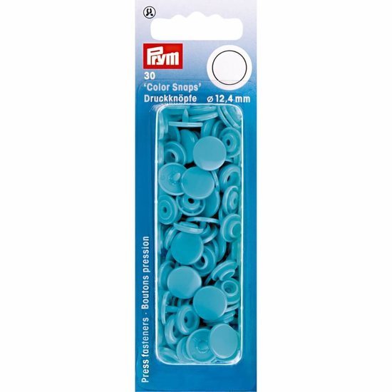 Prym Drukknoop Colorsnaps 12,4 mm Turquoise