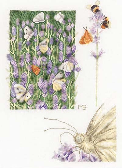 Lanarte Lavender Field with Butterfly