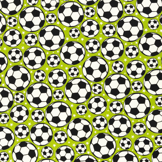 Katoen - Soccer - Groen