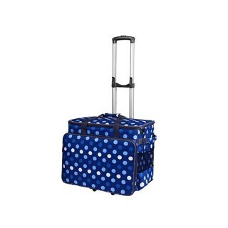 BabySnap Naaimachine Trolley Blauw Dots