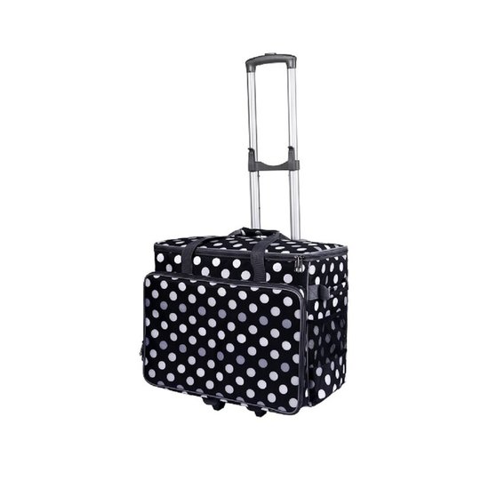 BabySnap Naaimachine Trolley Zwart Dots