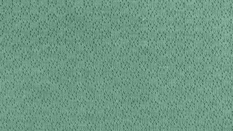 Jacquard Jersey - Uni Ajour - Mint