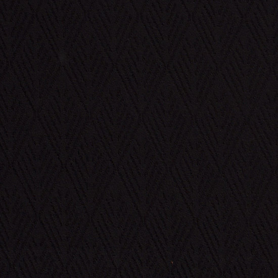 Jacquard - Uni Diamonds - Zwart