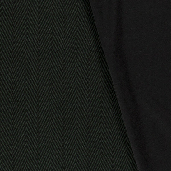 Viscose Stretch - Abstract - Groen