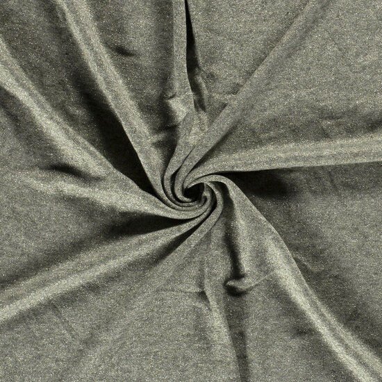 Gebreid - Uni Lurex - Donker Mint
