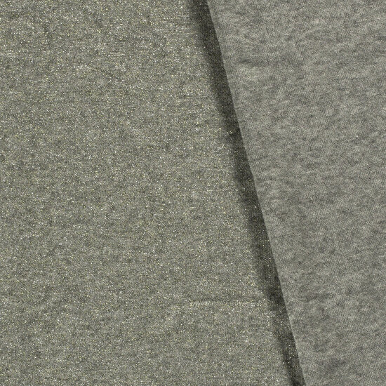 Gebreid - Uni Lurex - Donker Mint