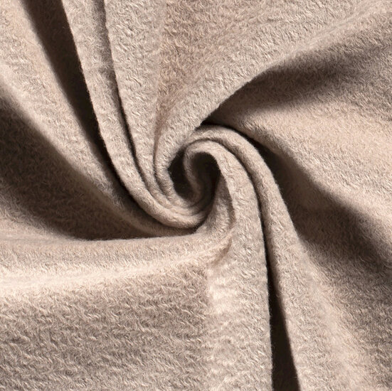 Coupon 1.2m - Boucle - Uni - Beige
