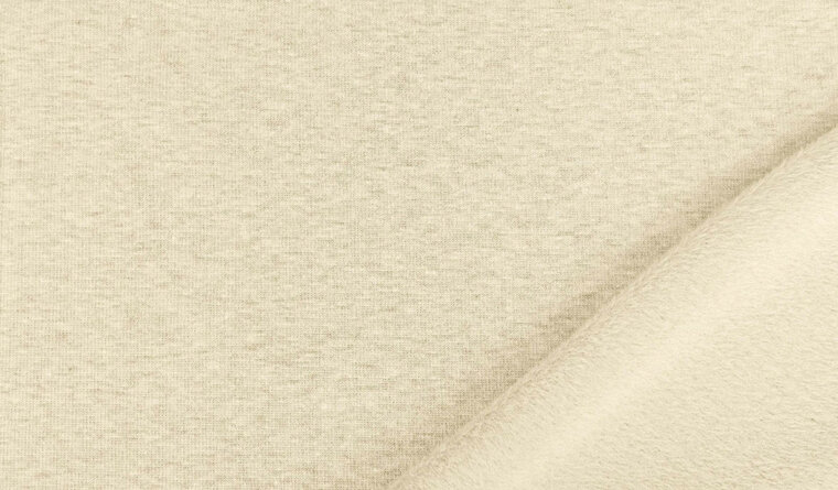 Alpensweat - Uni - Gemeleerd Beige