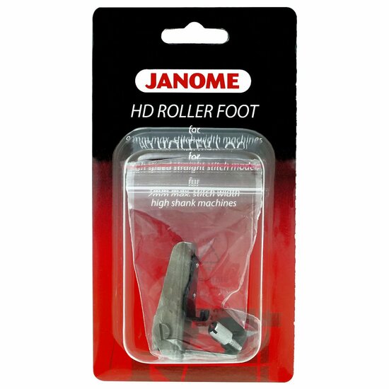 Janome 9mm - HD Roller Voet