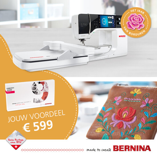 Bernina 790 Plus (+ gratis software Bernina 9 Creator)