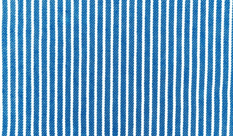 Jeans - Yarn Dyed Stripes - Blauw