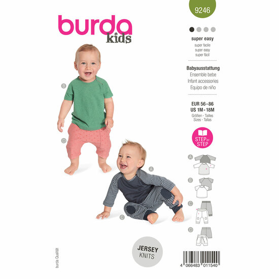 Burda Patroon 9246 - T-shirt en Broek