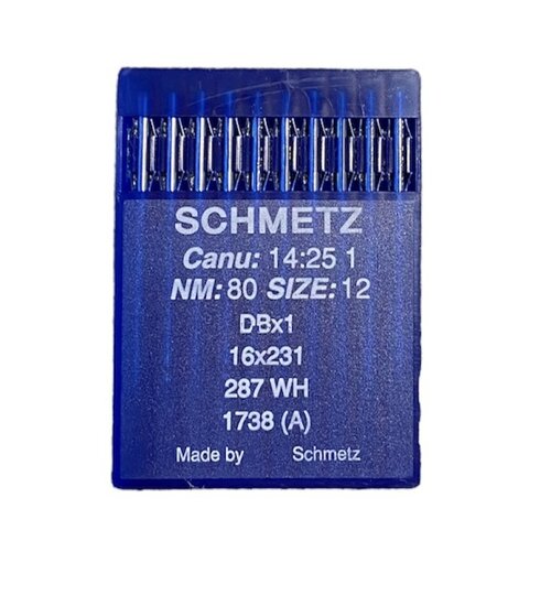 Schmetz 287 WH/1738 - Dikte 80